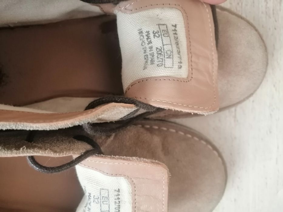 Осінні фірмові стильні ботинки черевики для хлопчика Massimo Dutti