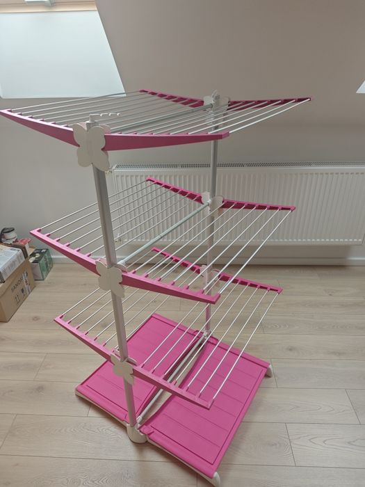 Suszarka na pranie 3 poziomowa duża pojemna