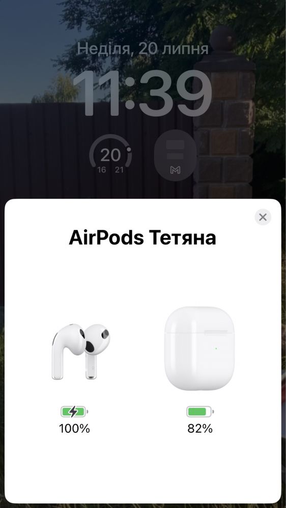 Навушники бездротові airpods