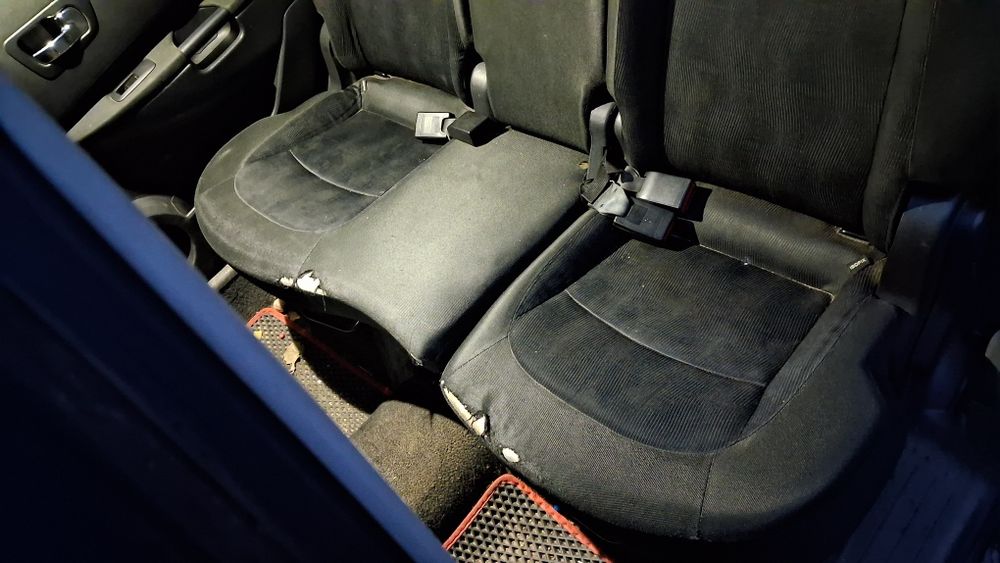 Сидения задние Nissan Qashqai +2  2010 j 10  Ниссан Кашкай диван сидуш