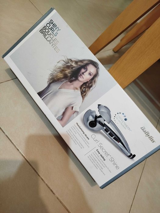Modelador de Cabelo automático BABYLISS Hydrotherm Steam System Novo