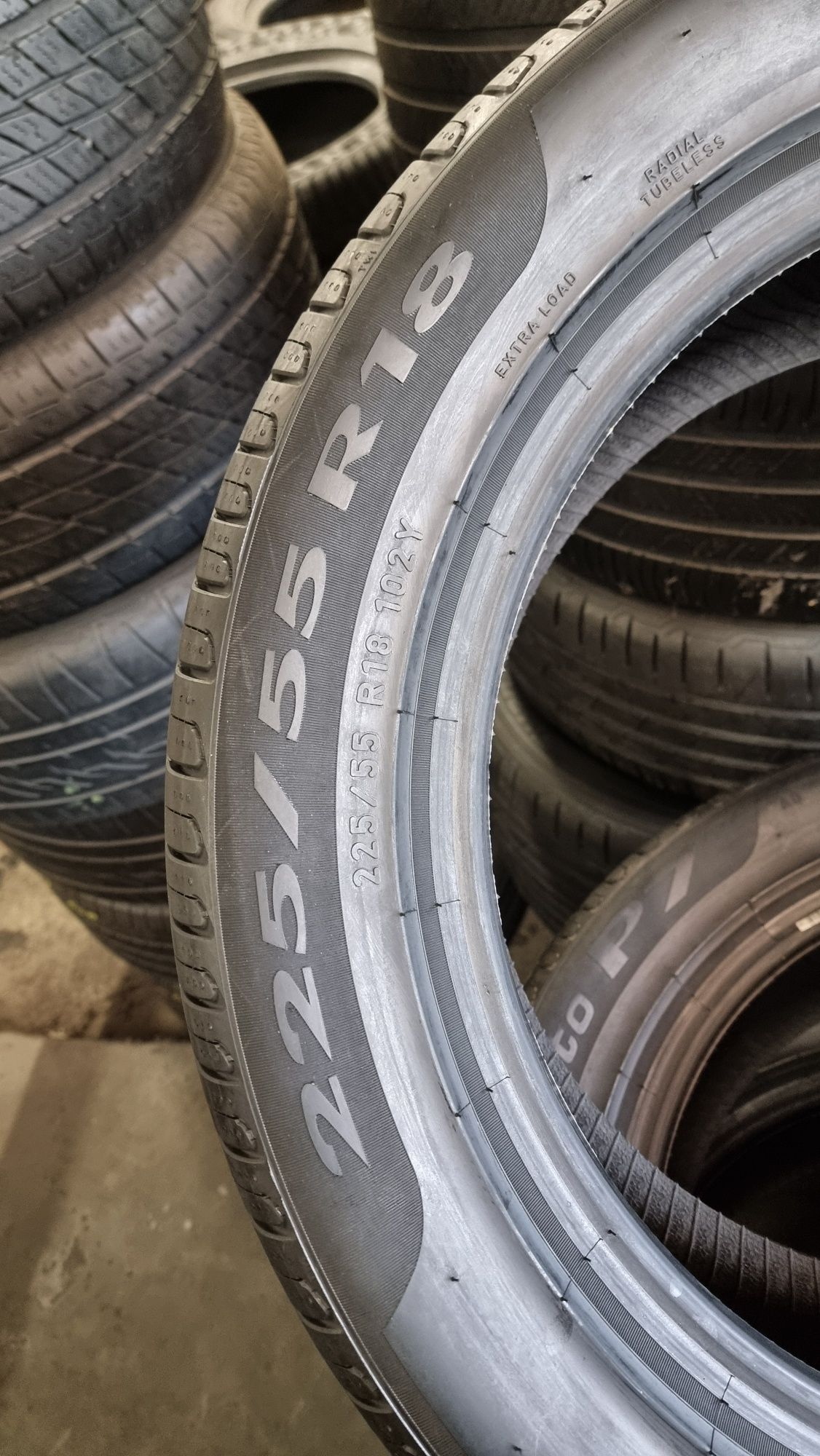 Шини літні  225х55хR18 Pirelli Cinturato P7 / 4 Шт Нові Шини 2024р