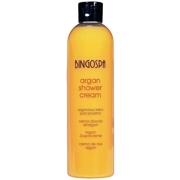 Bingospa Arganowy Krem Pod Prysznic O Zapachu Brzoskwini 300Ml (P1)