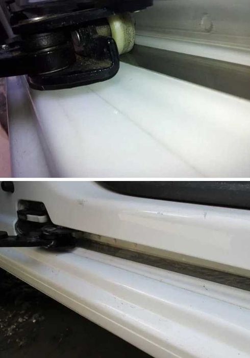 Накладка шабля сабля під ролик дверей VW Transporter Транспортер T4