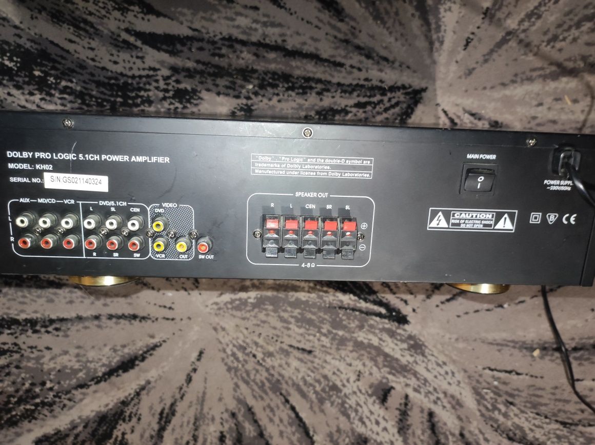 Wzmacniacz Bench KH02 Dolby Pro Logic 5.1CH Power Amplifier