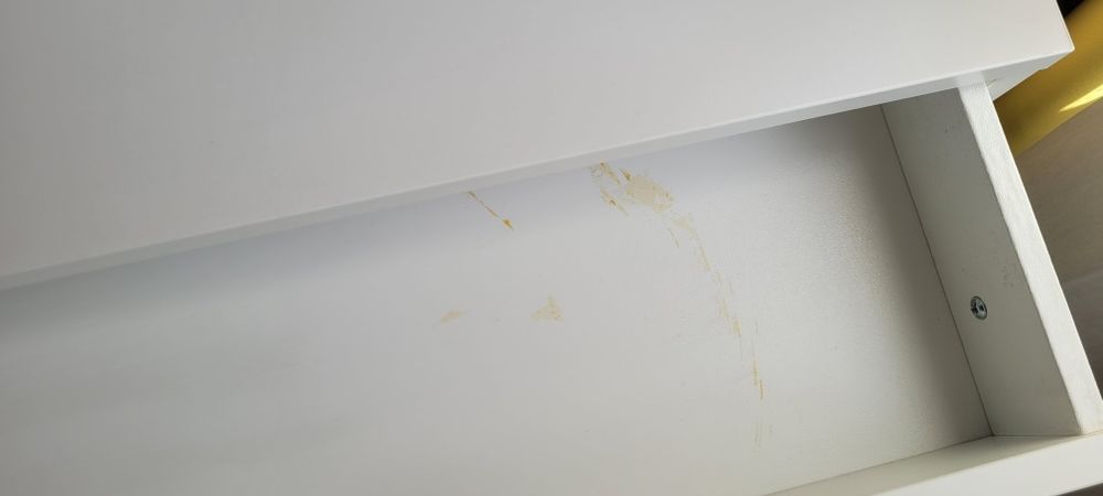 Konsola toaletka polka scienna IKEA Ekby Alex