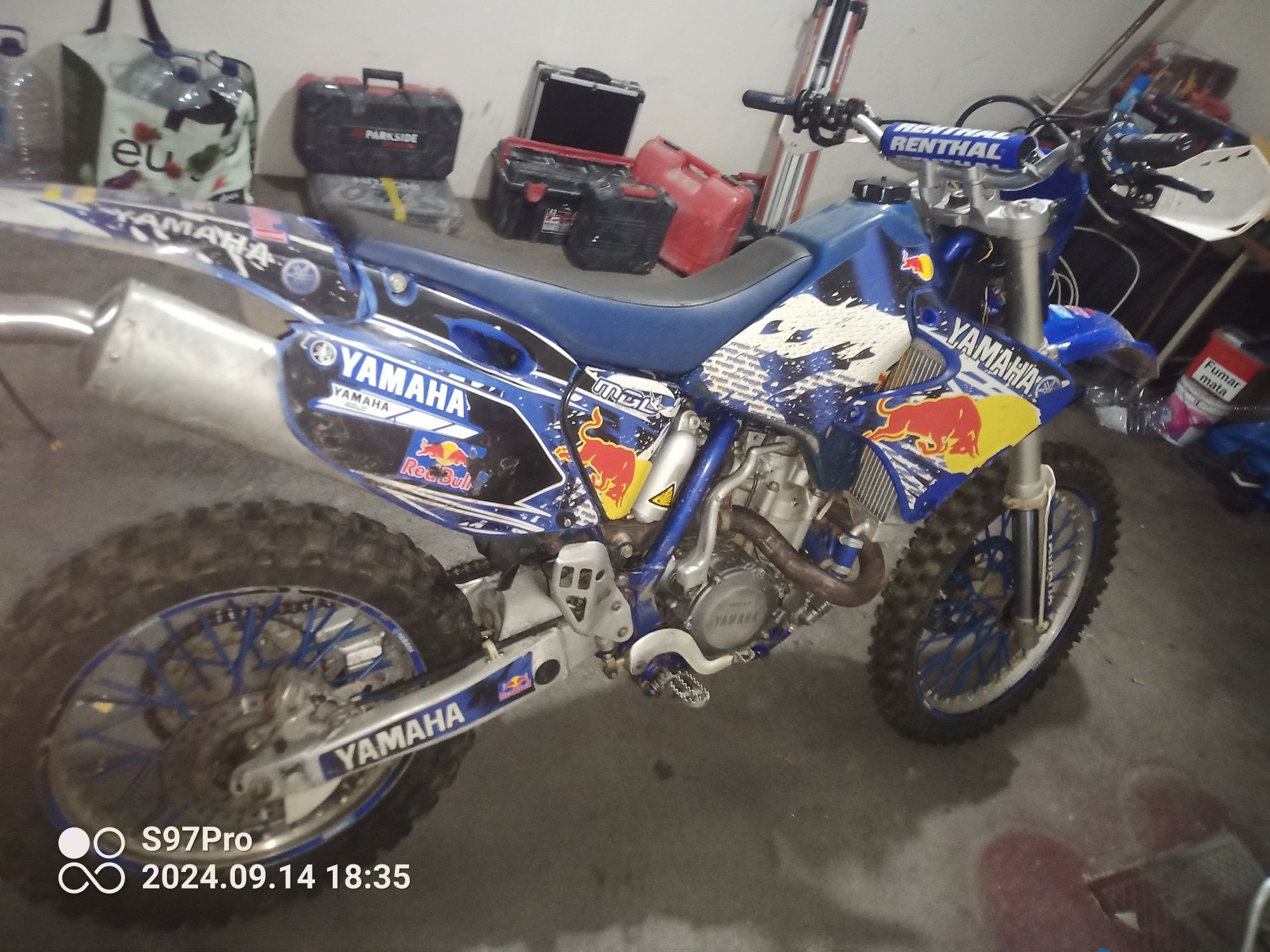 Wr400f matrículada e husqvarna te 250 matriculada