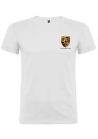 T-shirt Porsche bordada/estampada