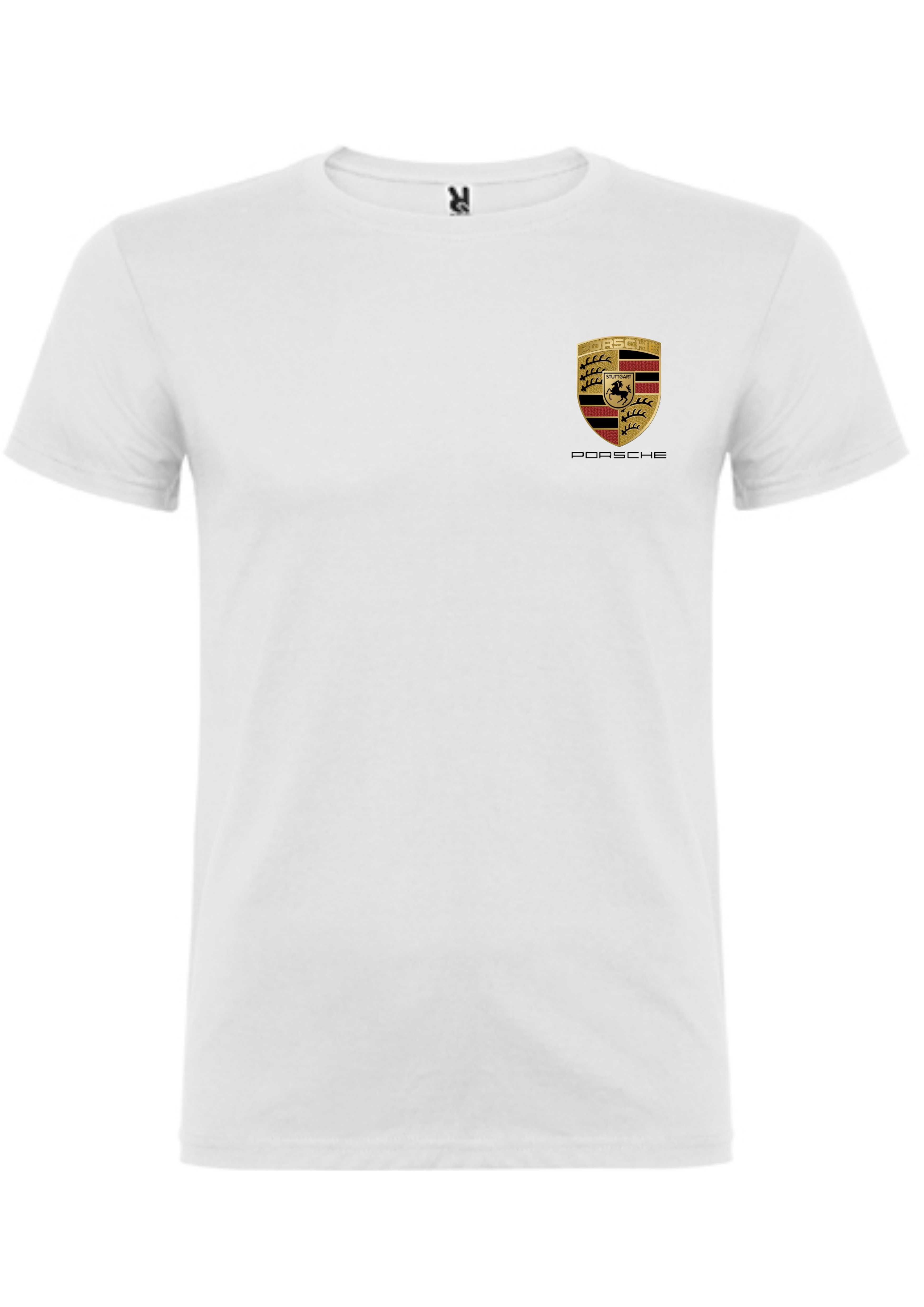 T-shirt Porsche bordada/estampada