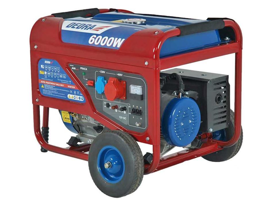 Agregat prądotwórczy DEDRA DEGB7503K 6,5kW 400V