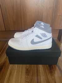 Jordan 1 Mid Stealth Neutral Grey 44