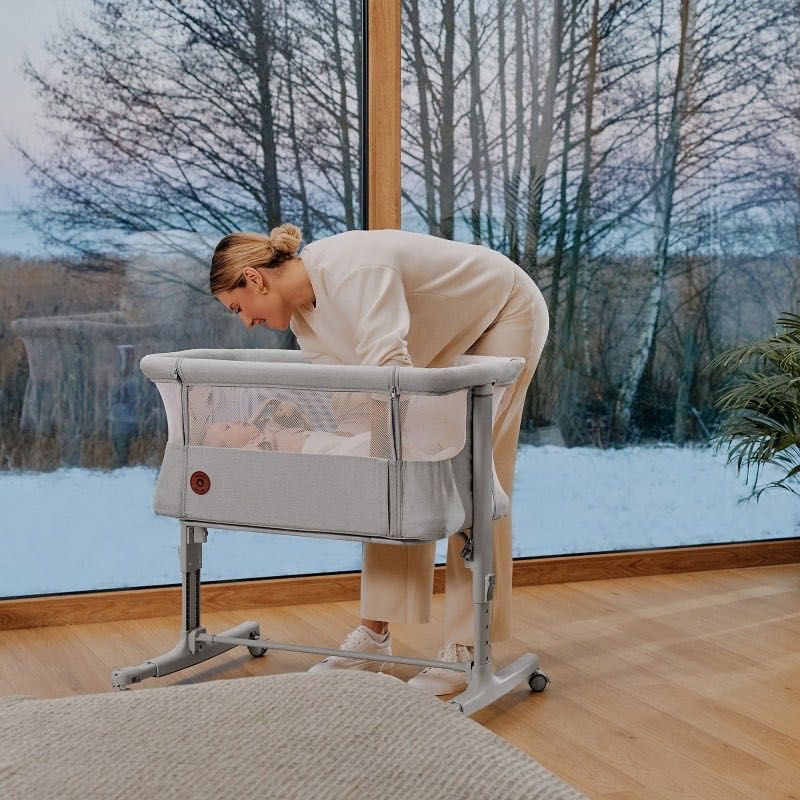 Lionelo Aurora Beige Sand Łóżeczko dostawne 3w1