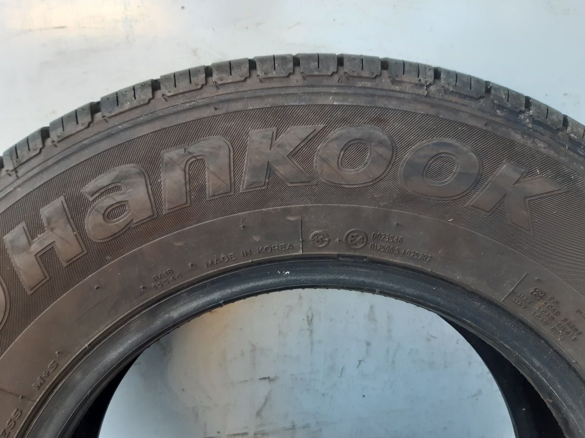 Letnie 185R14C Hankook 8mm Montaż
