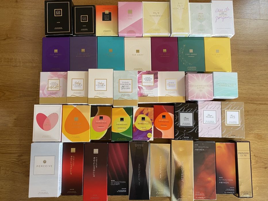 Perfumy Avon damskie attraction today eve incandessence lbd far away