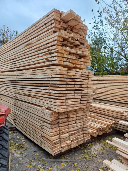 Пиломатеріали сосна свіжопил крокви  брус шлевка та Рейка 4,5/6м
