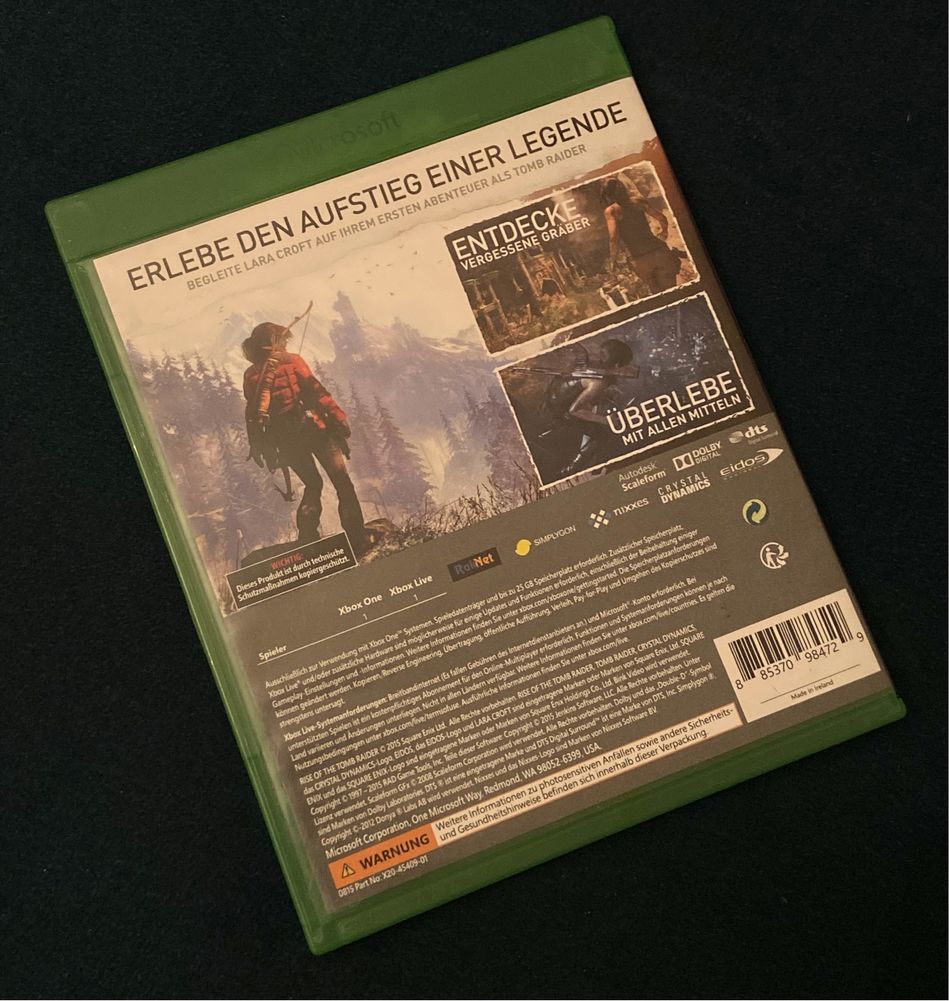 Gra Xbox One Rise of The Tomb Rider
