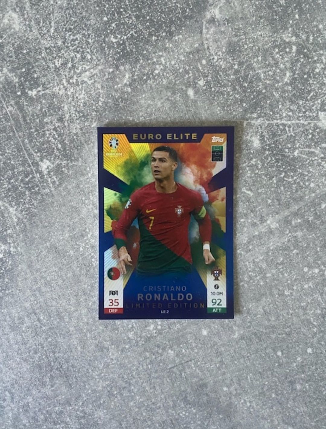 Karta Euro Topps Match 2024 Ronaldo/Tanio