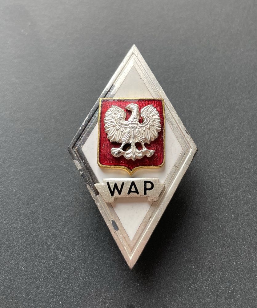 Odznaka absolwenta WAP LWP bez korony
