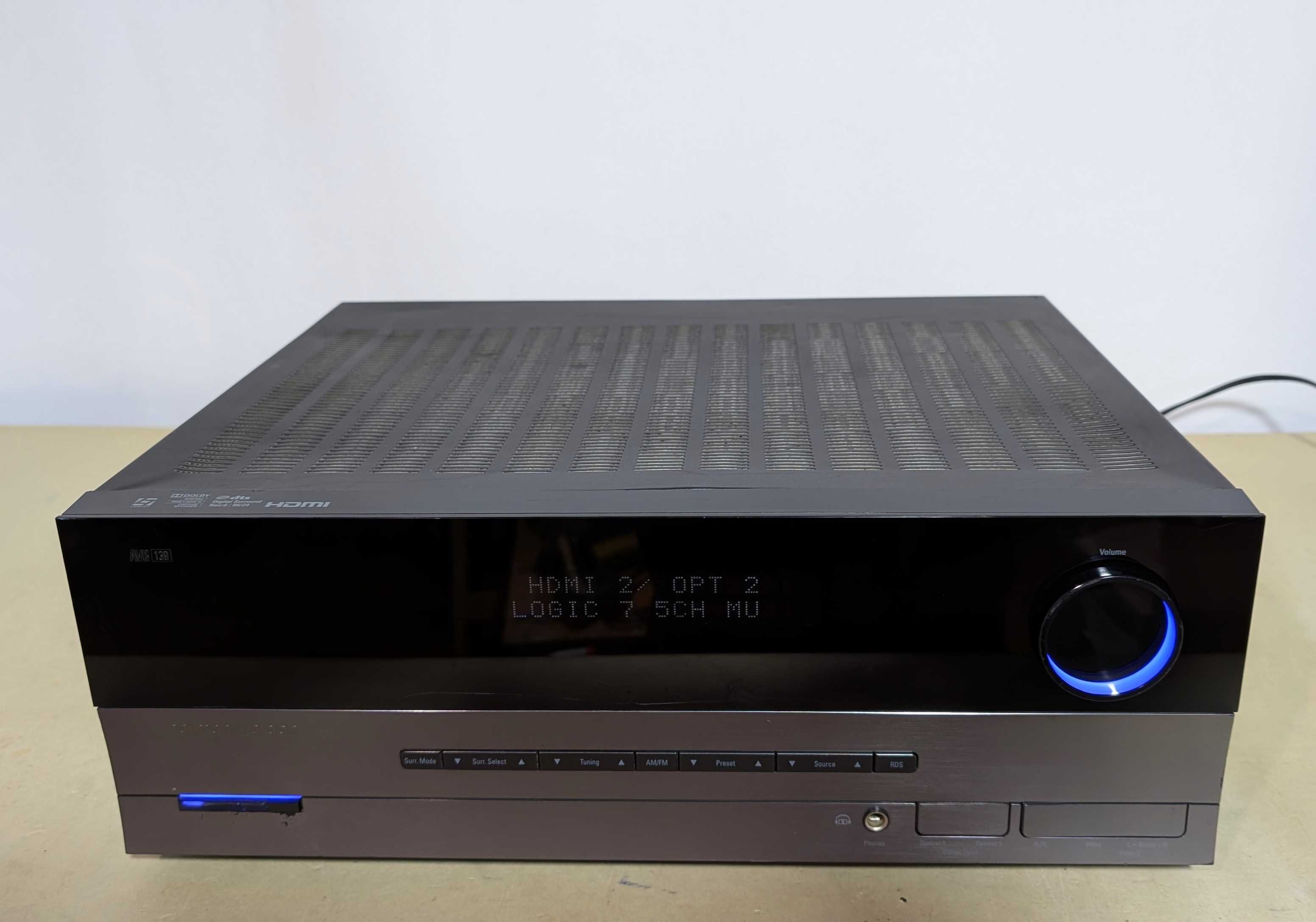 5.1 Ресивер Harman Kardon AVR 139, має 70 Вт/канал/HDMI/ЦАП/Dolby/DTS