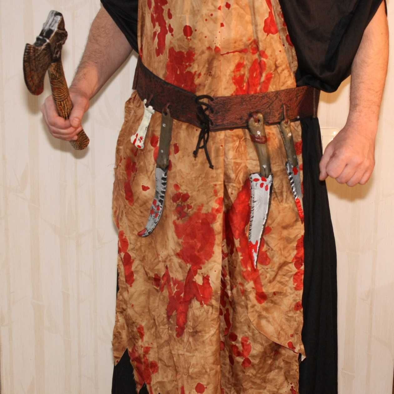 Кровавый палач качественный карнавальный костюм ГЕРМАНИЯ прокат