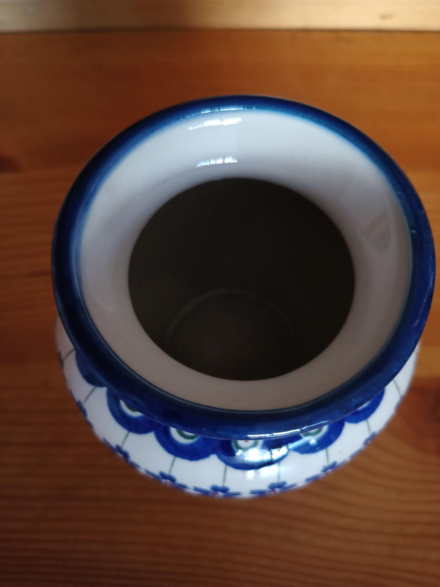Ceramika Bolesławiec wazon