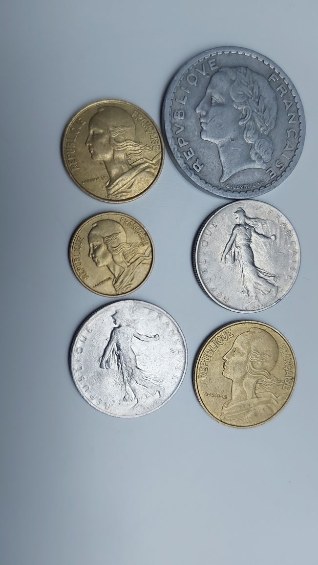 Monety francuskie (6)