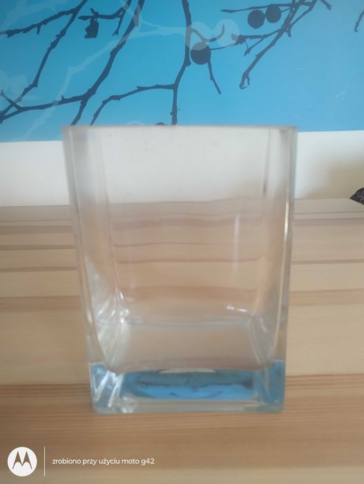 Prostokątny wazon Ikea