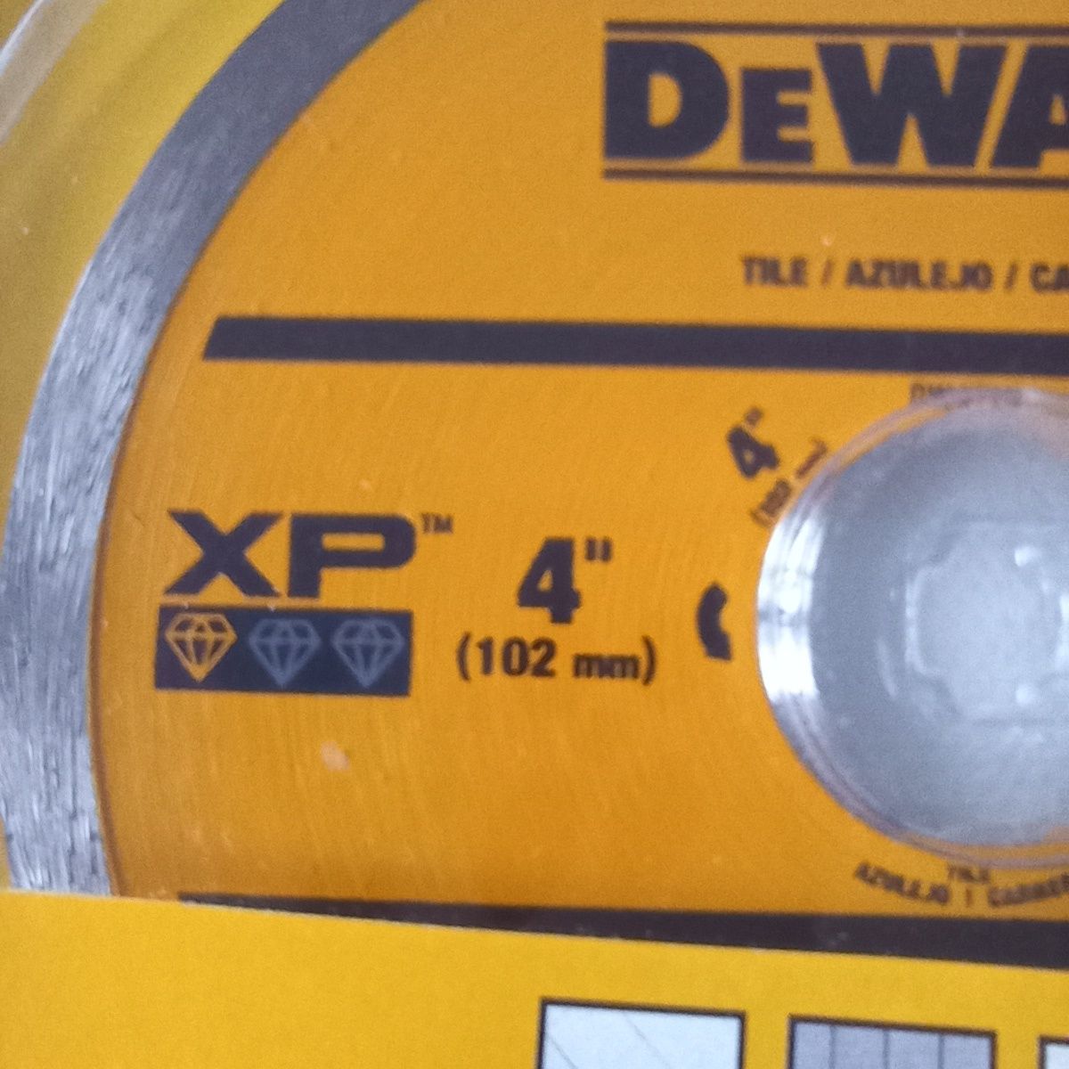 Tarcza diamentowa DeWalt 4" 102mm