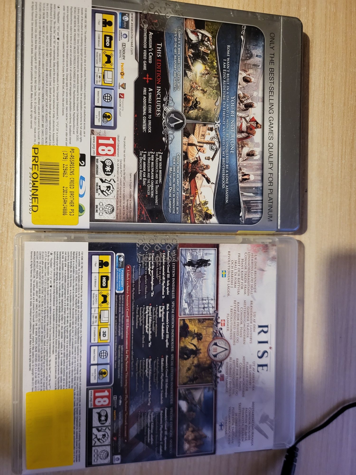 Assassin creed brotherhood i creed III