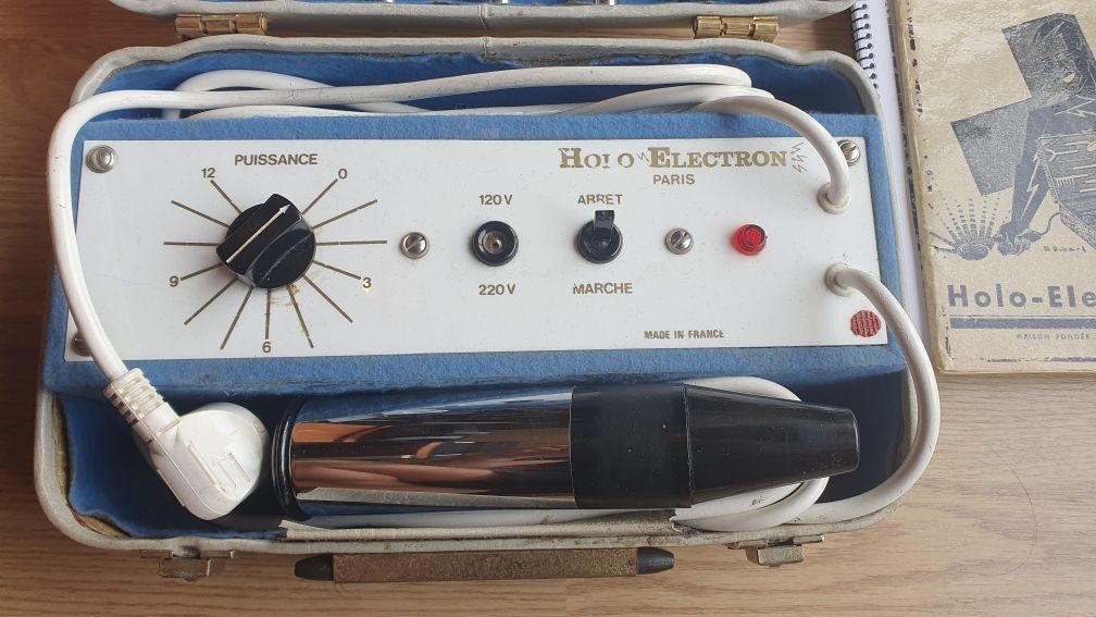 Aparelho alta-frequencia Holo-Electron Ruptor