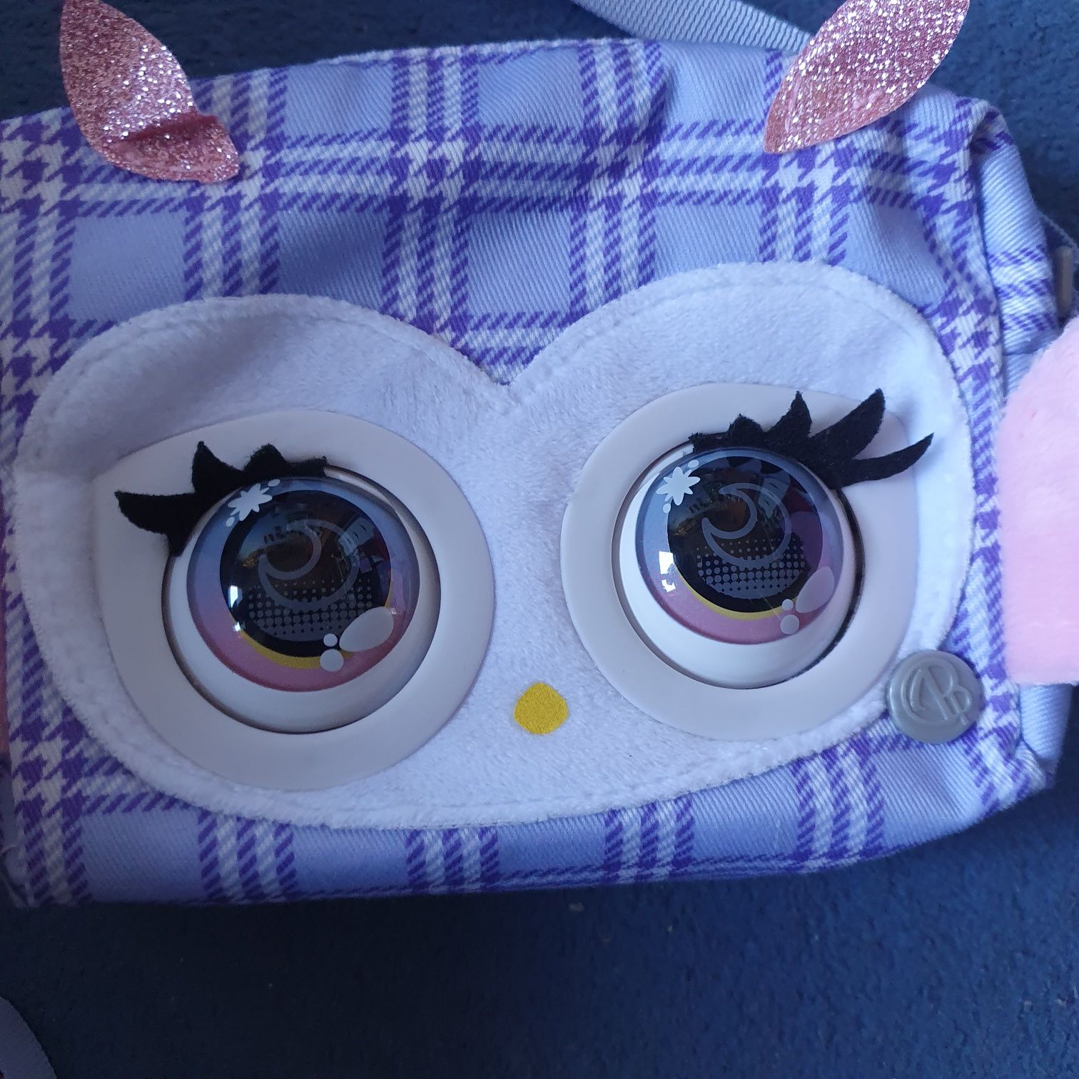 Torebka interaktywna z oczami sowa purse pets
