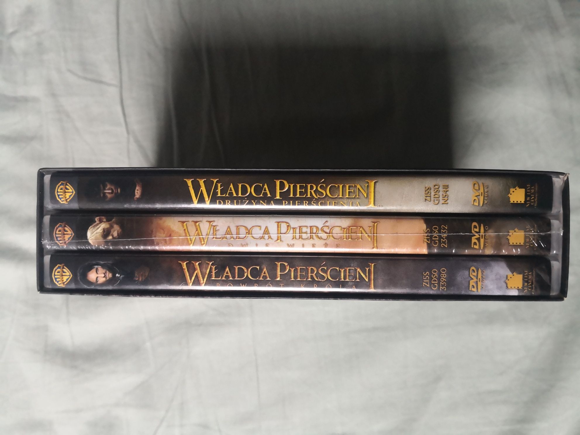 Władca Pierścieni. Trylogia na DVD. Zestaw