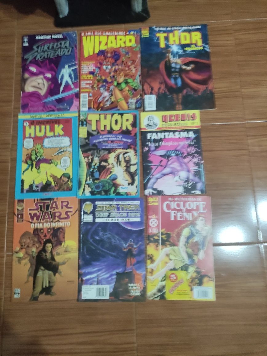 Coleção de comic books