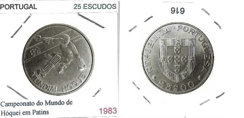 Mundial de Hóquei em Patins - - - Série - 1982 - - - - Moedas
