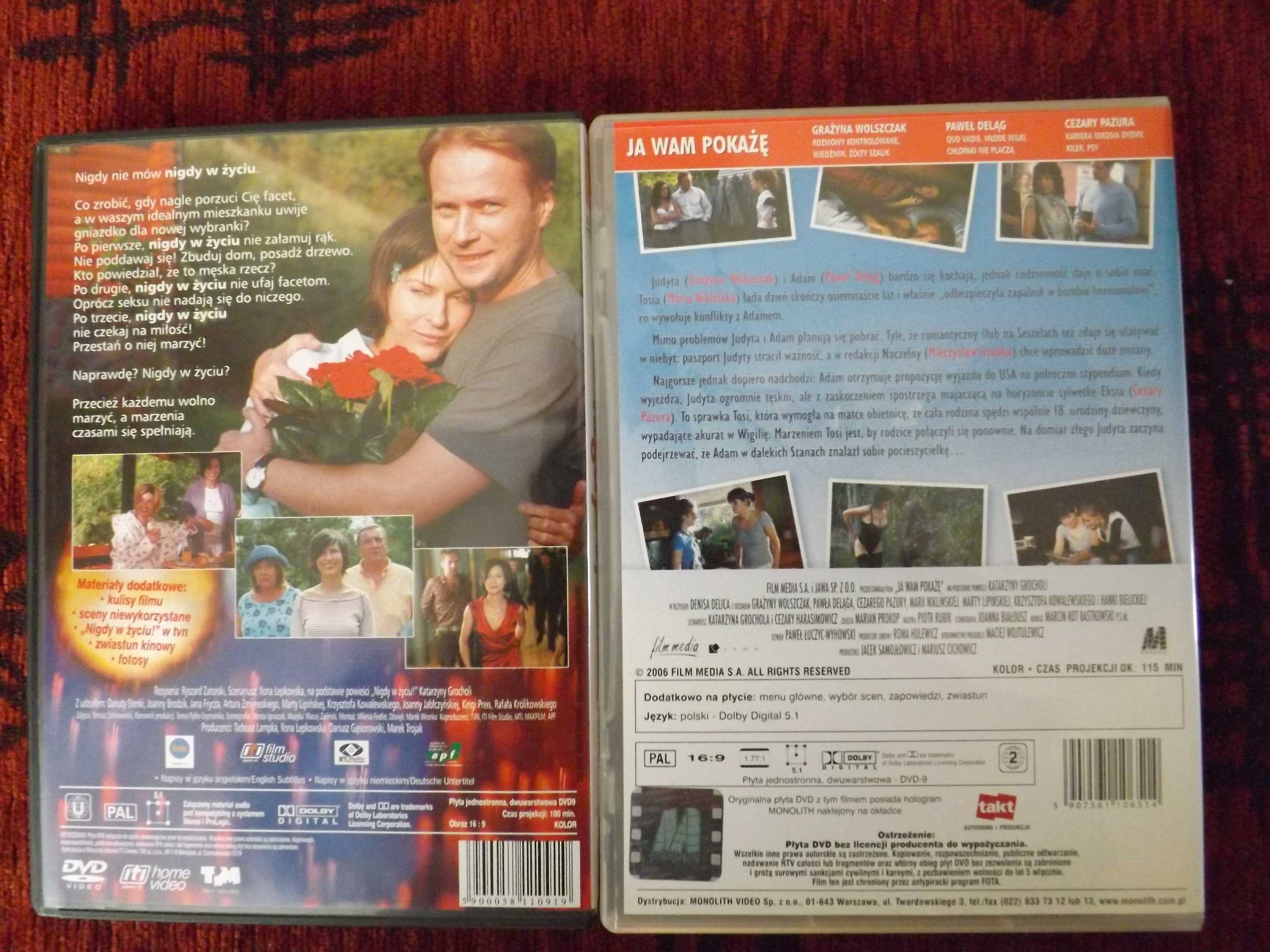 Ja wam pokażę, nigdy w życiu dvd film