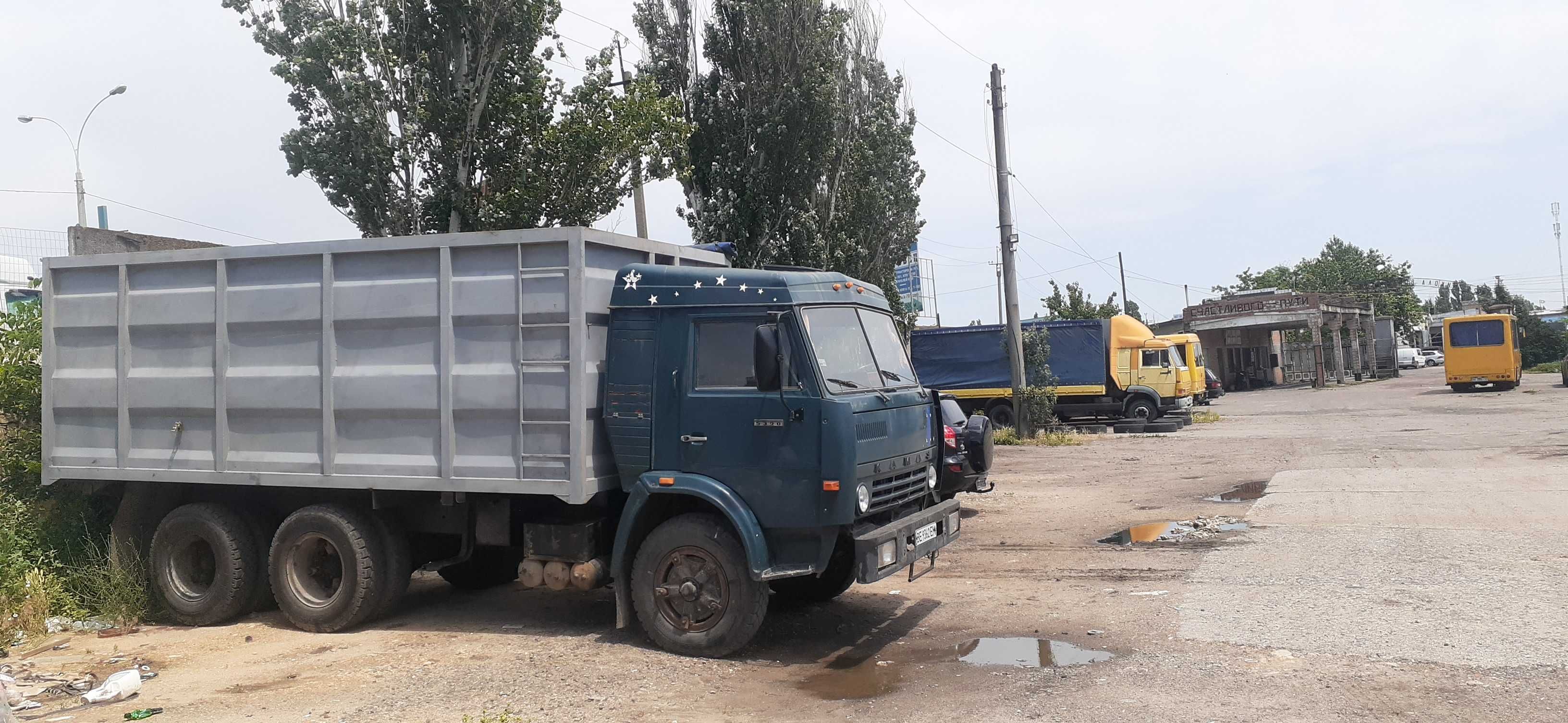 Услуги по перевозке, уборке зерновых,камаз самосвал ,работа в портах