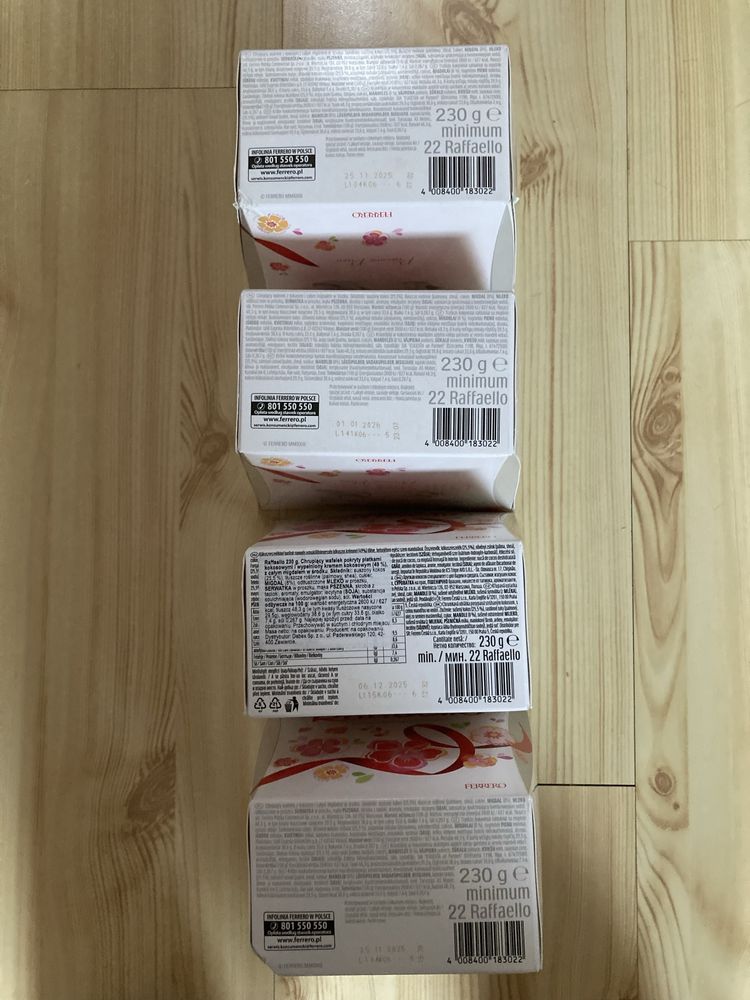 4 x Raffaello 230 gr
