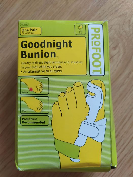 Бандаж-фиксатор большой палец ноги Goodnight Bunion вальгусный Valgus