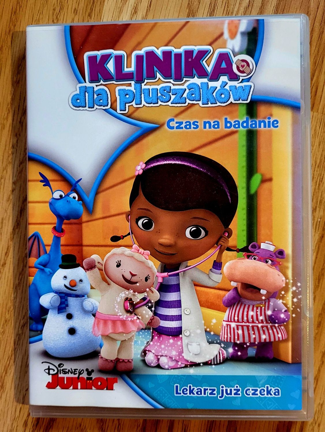 Disney DVD Klinika dla Pluszaków Doktor Dosia  bajki 4 płyty dvd