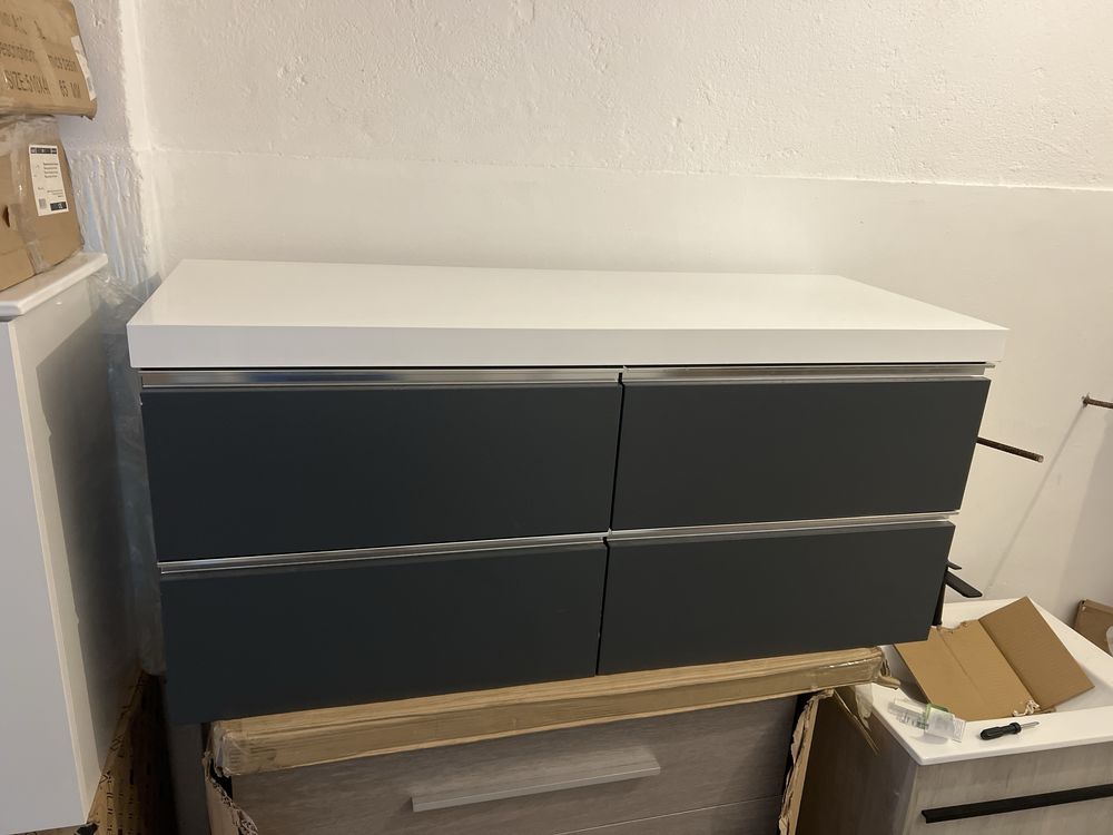Movel casa banho Novo 120cm C/Tampo