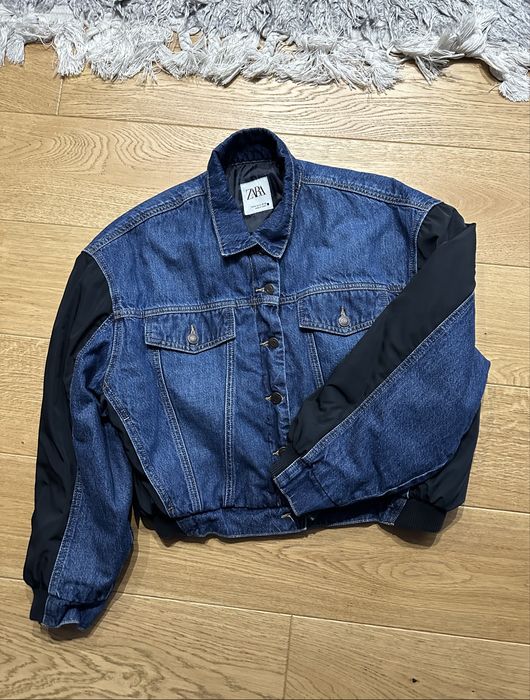 Jeansowa bomberka Zara