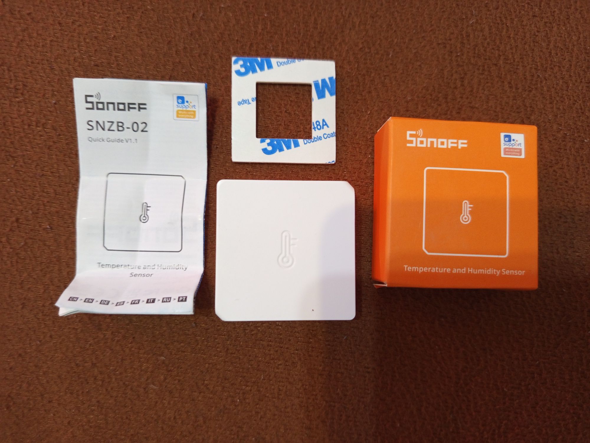 Czujnik temperatury i wilgotności Sonoff Snzb-02 - ZigBee