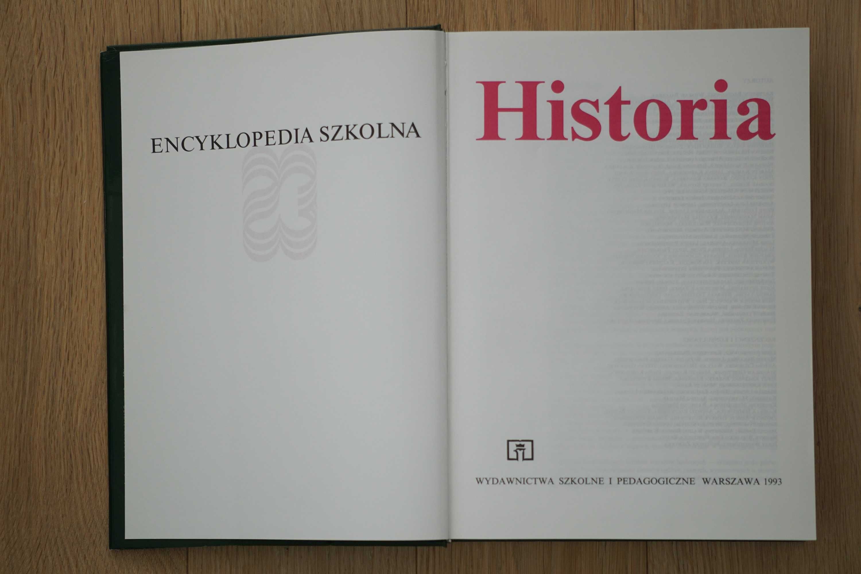 Encyklopedia Szkolna Historia
