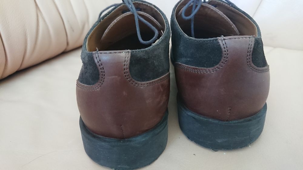 Buty półbuty męskie skórzane Gino rossi rozmiar 40/27