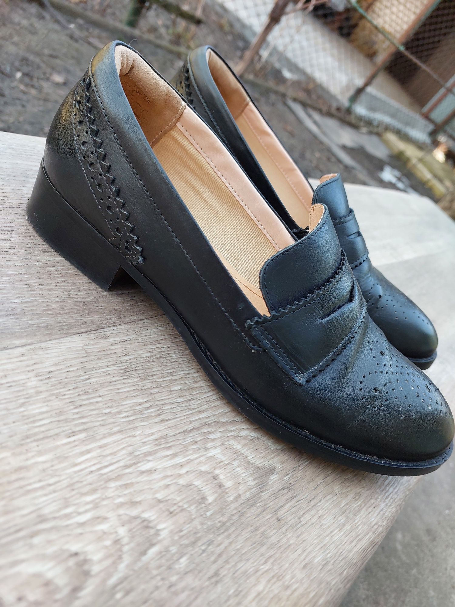 Туфлі шкіряні Clarks 37-38р