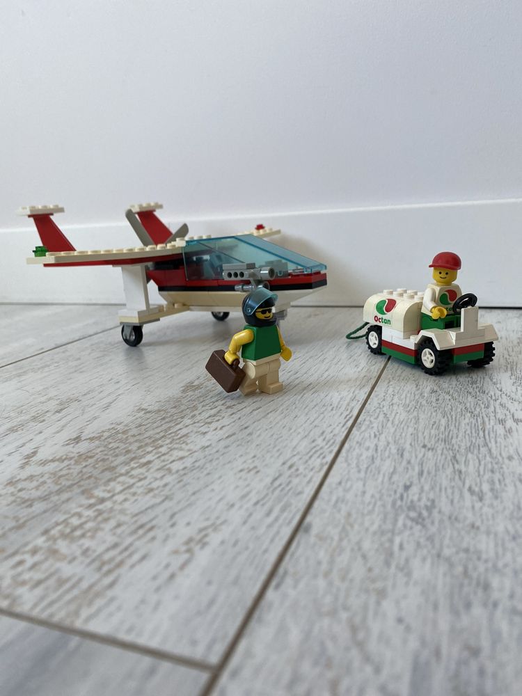 LEGO City 6341 Gas N’ go samolot furgonetka cysterna z 1994 UNIKAT