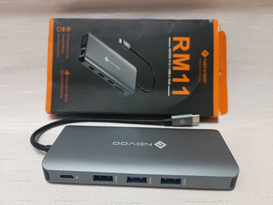 ХАБ USB-C, Концентратор, 9in1, 11in1