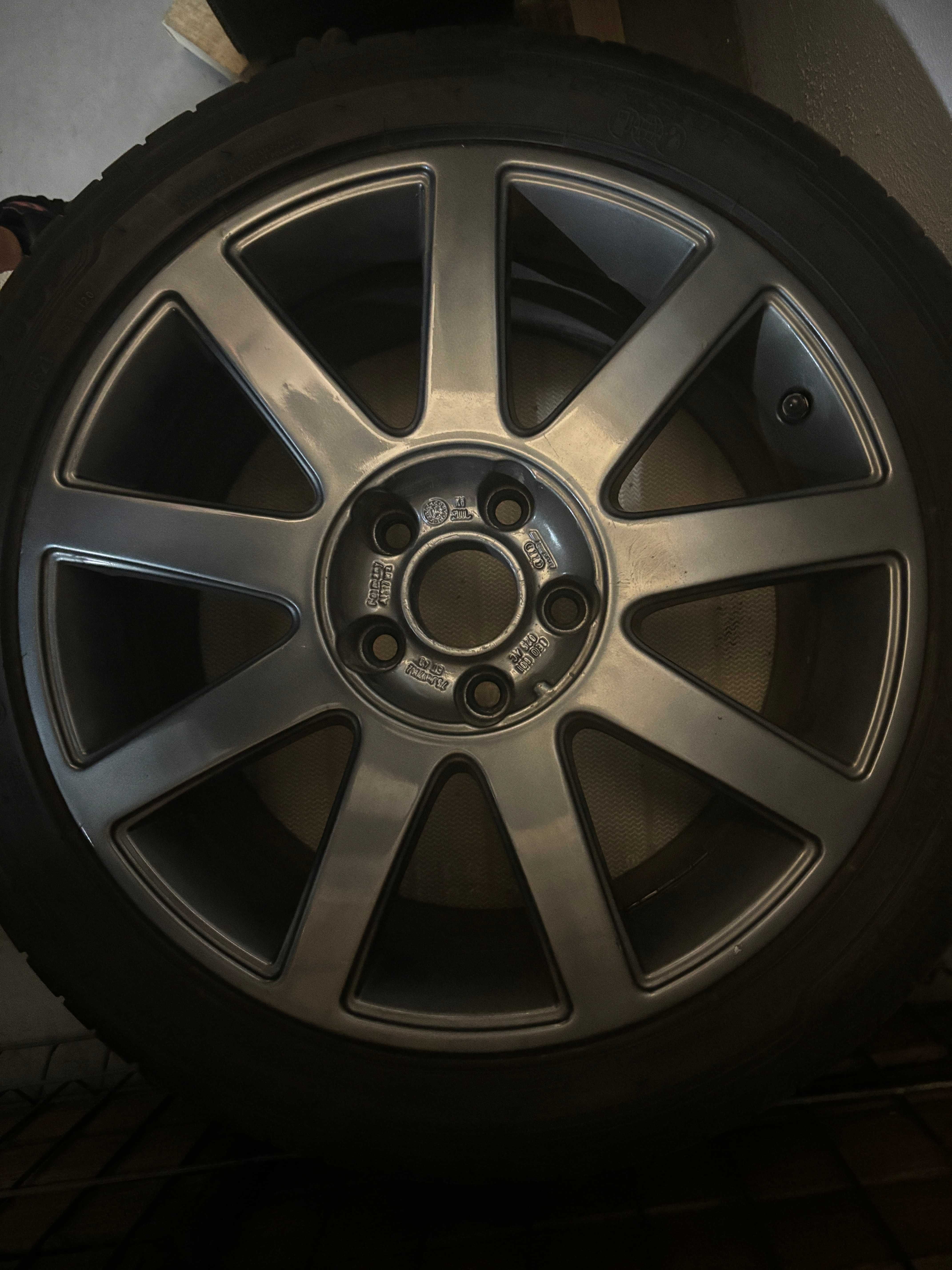 Felgi 17" Ori Audi S-LINE; Opony DUNLOP Sport BluResponse 225/45 R17