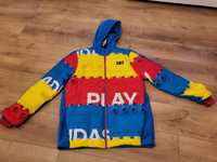 Kurtka wiosenna zima lato wiosna bluza adidas lego play XL młodzieżowa