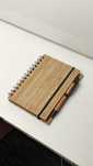 Caderno de Bambo com caneta